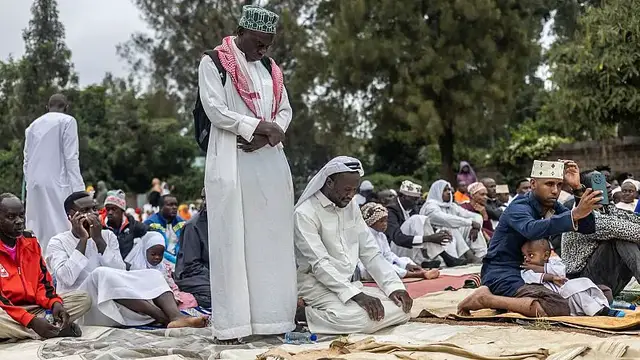 'Video thumbnail for Kenyan Muslims pray for Gaza as they celebrate Eid Al-Adha'