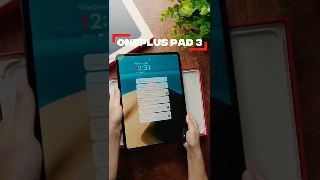 'Video thumbnail for OnePlus Pad 3 UNBOXING!'
