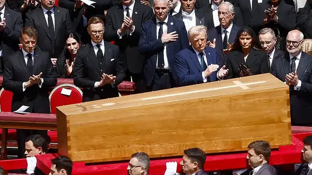 'Video thumbnail for Pope laid to rest at Basilica of Saint Mary Major'