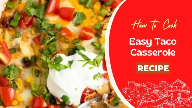 'Video thumbnail for Easy Taco Casserole recipe'
