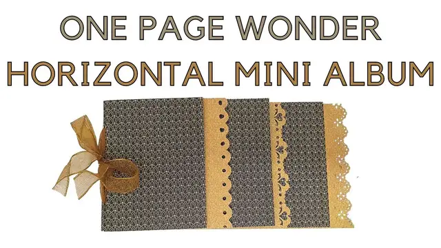 'Video thumbnail for One Page Wonder Horizontal Mini Album'
