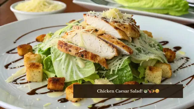 'Video thumbnail for Classic Chicken Caesar Salad | Easy & Healthy Meal Idea!'