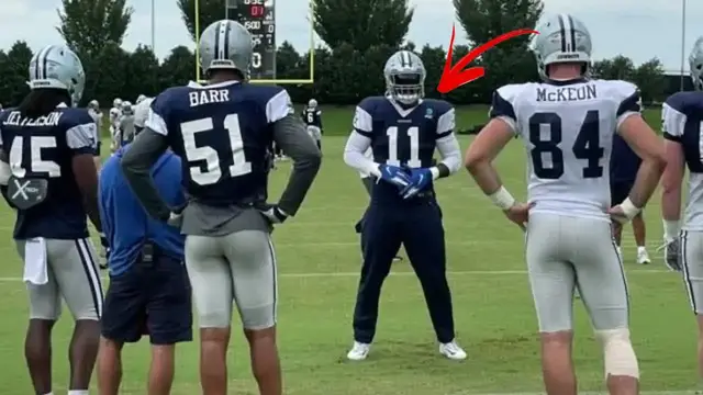 'Video thumbnail for #Cowboys Micah Parsons More Explosive + Michael Gallup Return & More'