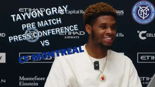'Video thumbnail for stream punk soccer: tayvon gray on nyc fc, honess wolf assist and confidence'