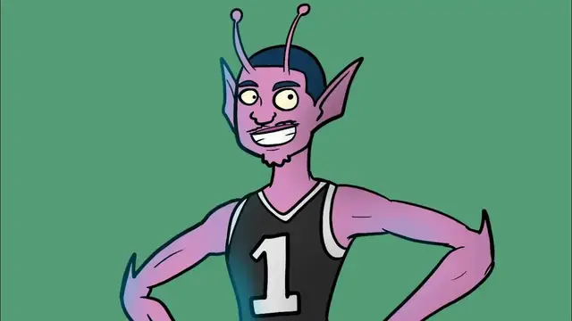 'Video thumbnail for heatcheck: drawing victor wembanyama as an alien in 10 minutes'