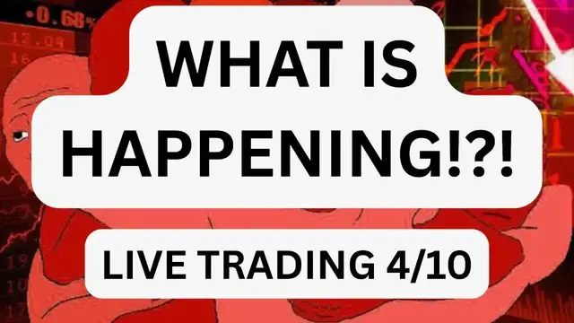 'Video thumbnail for STOCK MARKET DOWN BIG AFTER ONE OF BEST DAYS EVER | LIVE TRADING'