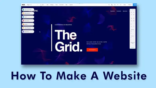 'Video thumbnail for How To Make A Website - Step By Step Tutorial'
