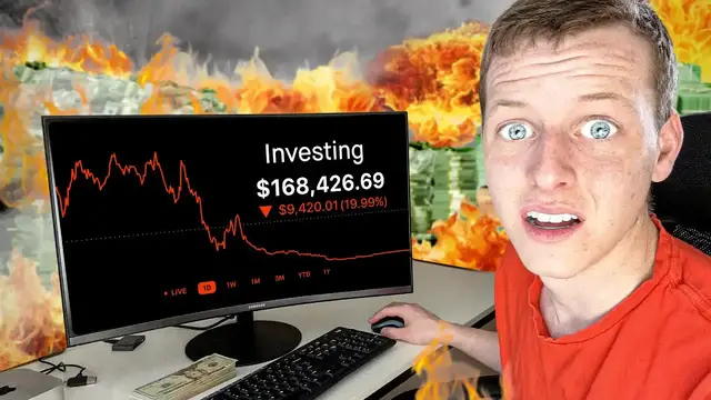 'Video thumbnail for Financial Wolf: inside my crashing $168k portfolio - stocks, crypto & future plans'