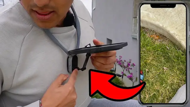 'Video thumbnail for Testing Out The Magnetic Neck Phone Holder'