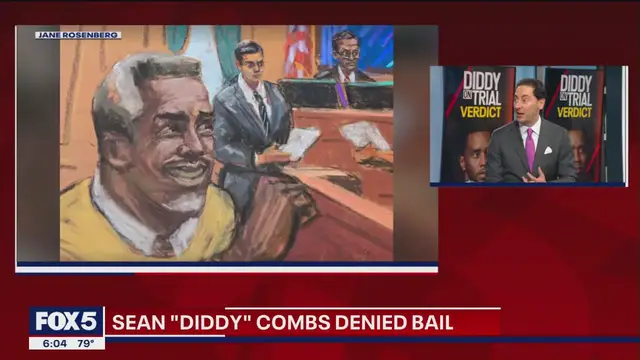 'Video thumbnail for Diddy denied bail: Former prosecutor explains'