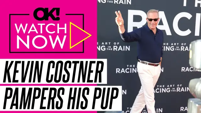 'Video thumbnail for Kevin Costner 'Spoils' His Dog Bobby Like 'a Baby': Actor 'Takes Him Everywhere''