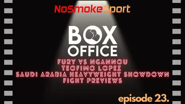 'Video thumbnail for Fury vs Ngannou, Saudi Arabia Heavyweight Showdown, Teofimo Lopez, Fight Previews- Box Office Ep23'