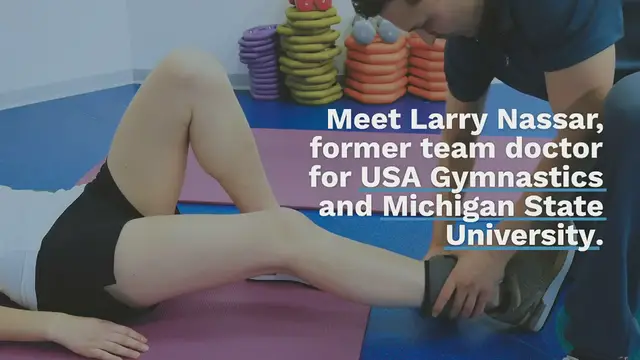'Video thumbnail for About Larry Nassar - Core Details'