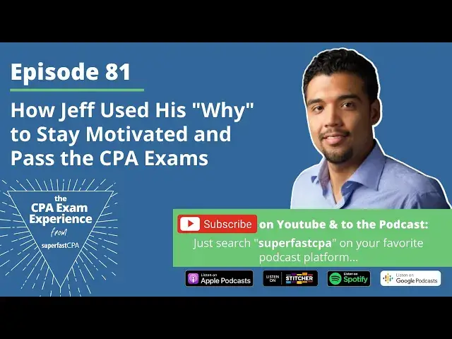 'Video thumbnail for SuperfastCPA Reviews: How Jeff Passed His CPA Exams'