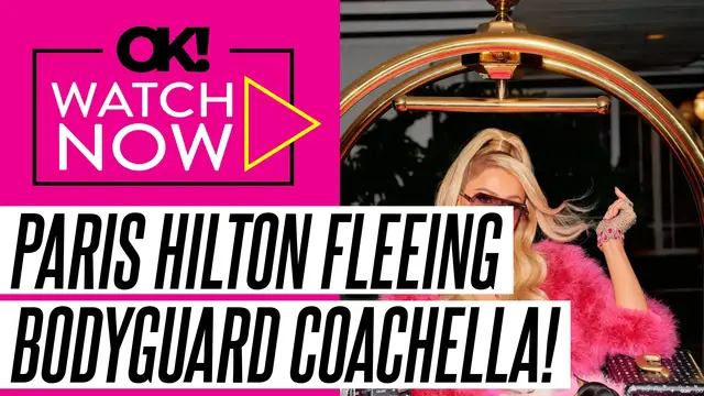 'Video thumbnail for Paris Hilton Runs Away From Her Bodyguard in Hilarious Moment at Coachella: Watch'