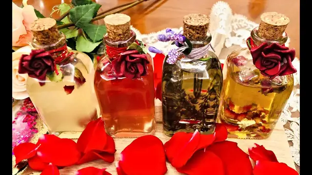 'Video thumbnail for DIY Rose Oil and Rose Face Toner ?زيت الورد للبشرة والشعر وتونر الورد لإنتعاش الوجه'