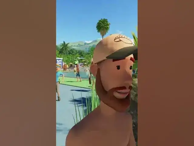 'Video thumbnail for Planet Coaster 2 Panne WaterPark Walking In First Person'