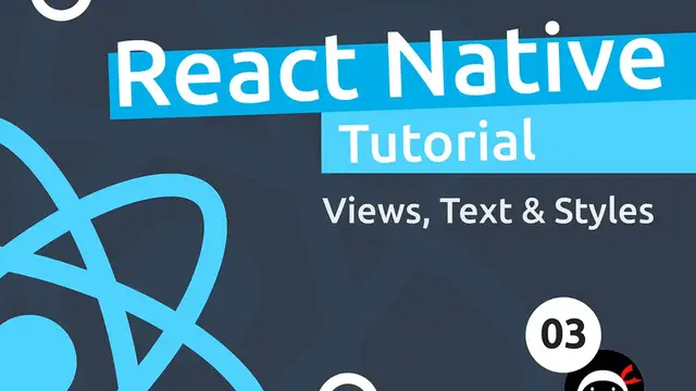 'Video thumbnail for React Native Tutorial  #3 - Views, Text & Styles'