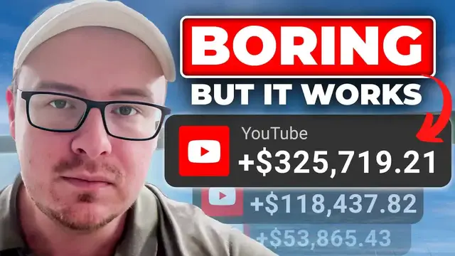 'Video thumbnail for Shane Hummus: unsexy youtube strategy: how i made $300k with niche content & youtube coaching'