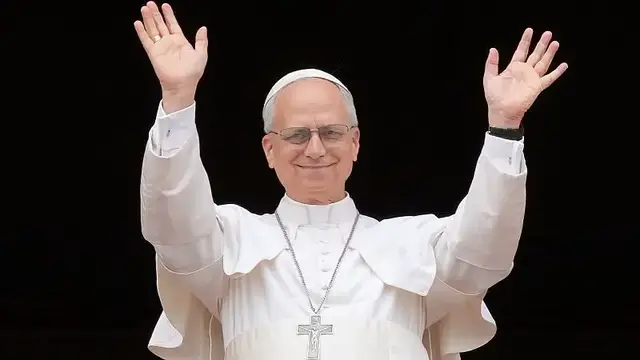 'Video thumbnail for Pope Leo XIV pleas for peace in Ukraine and Gaza'