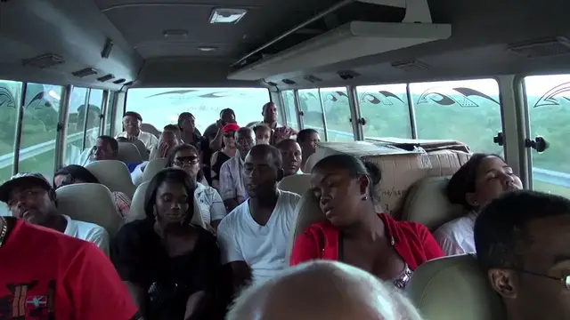 'Video thumbnail for Traveling on a public bus in the country of the Dominican Republic'