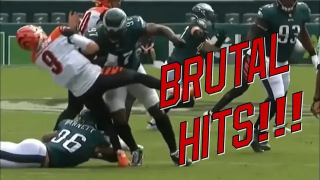 'Video thumbnail for streampunksports: brutal nfl hits & big tackles compilation'