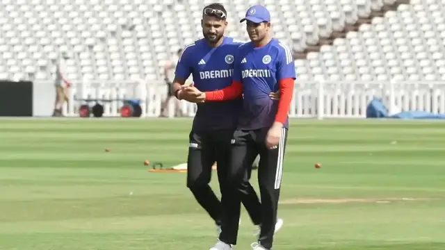 'Video thumbnail for India practice at Edgbaston ahead of 2nd Test against England'