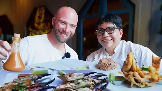 'Video thumbnail for Best BELIZEAN FOOD in San Pedro the FOOD CAPITAL of Belize!'