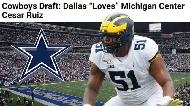 'Video thumbnail for law nation sports: cowboys draft: cesar ruiz as travis frederick's replacement?'
