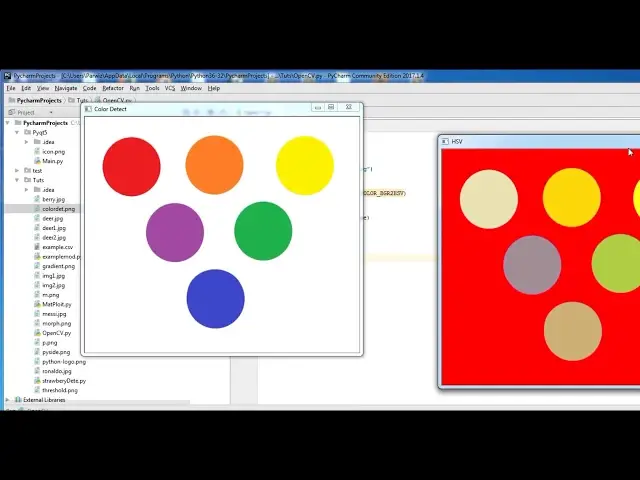 'Video thumbnail for 6  Color Detection And Filtering Python3 Opencv Tutorial'