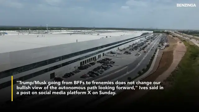 'Video thumbnail for Dan Ives Remains Bullish On TSLA Stock Despite Trump, Elon Musk Feud, Expects Regulatory Framework For Robotaxis'