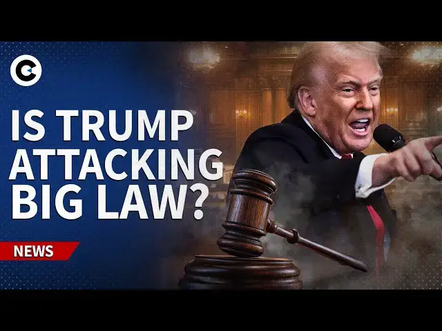'Video thumbnail for Why Donald Trump is targeting US Big Law firms'