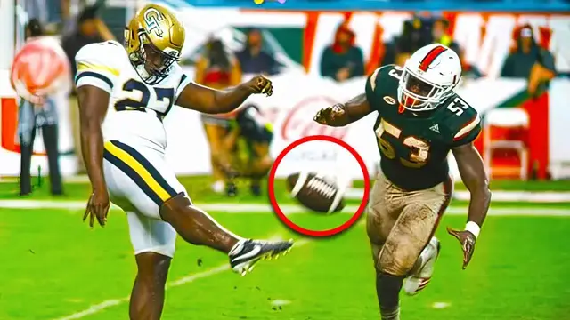 'Video thumbnail for Craziest Fake Punts in College Football'