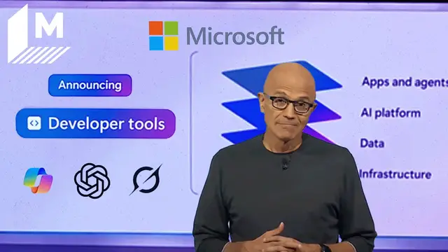'Video thumbnail for Microsoft Build 2025 keynote: Everything announced, in 14 minutes'