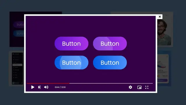 'Video thumbnail for Responsive Video Gallery Lightbox in HTML CSS and JavaScript'