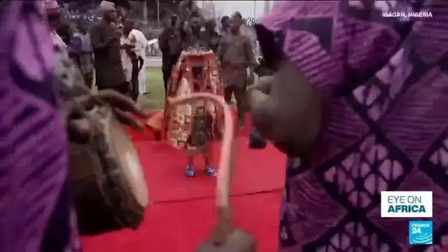 'Video thumbnail for Nigeria: Dancing to honour yoruba ancestors at the Egungun festival'