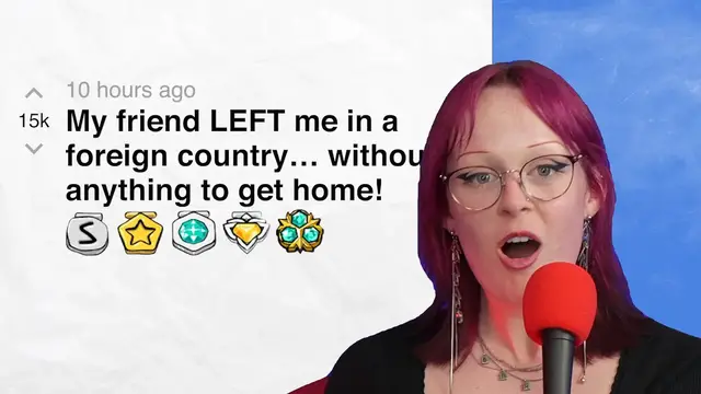 'Video thumbnail for My friend LEFT me in a foreign country… without anything to get home! - r/okstorytime | Reddit Stories'