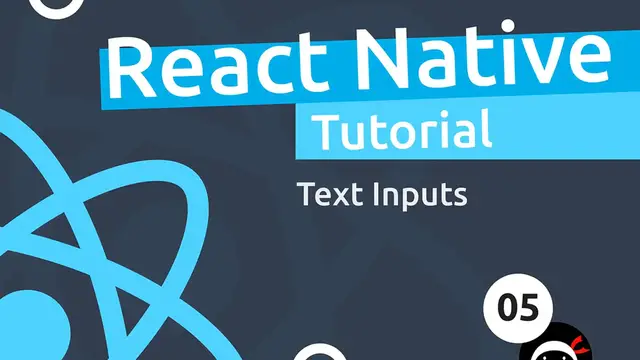 'Video thumbnail for React Native Tutorial  #5 - Text Inputs'