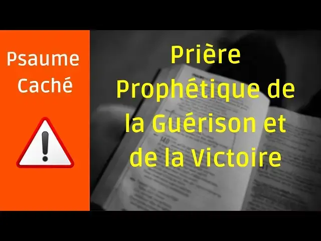 'Video thumbnail for 🕊️ ✝️ Prière Prophétique de la Guérison et de la Victoire ! 💖 PSAUME Caché de la GUÉRISON | Prière'