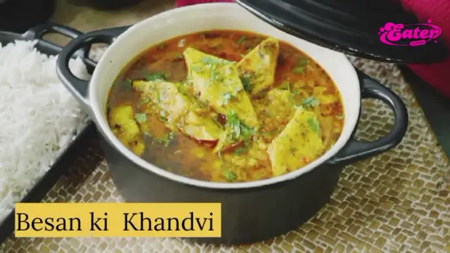 'Video thumbnail for Spicy Besan Khandvi Recipe'