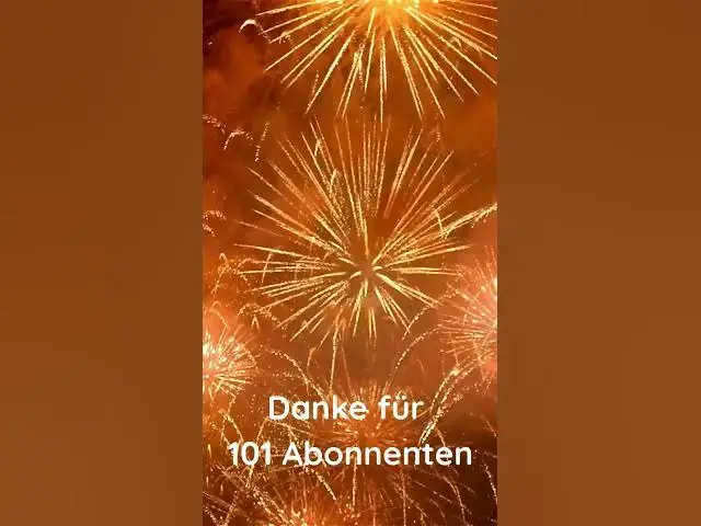 'Video thumbnail for 101 Abonnenten. Danke'