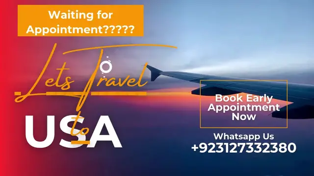 'Video thumbnail for USA early Visa Appointment available Modern Travel'