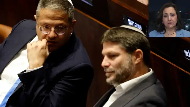 'Video thumbnail for UK and allies to sanction far-right Israeli ministers Ben-Gvir, Smotrich'