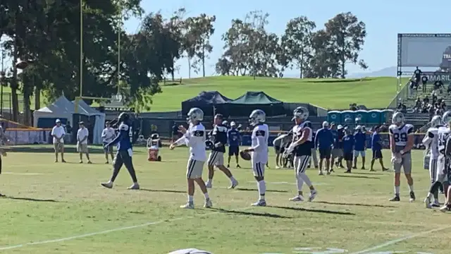 'Video thumbnail for law nation sports: dallas cowboys training camp analysis - dak prescott, tony pollard & defensive front four'