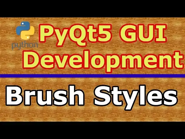 'Video thumbnail for PyQt5 Brush Styles In QPainter Class'