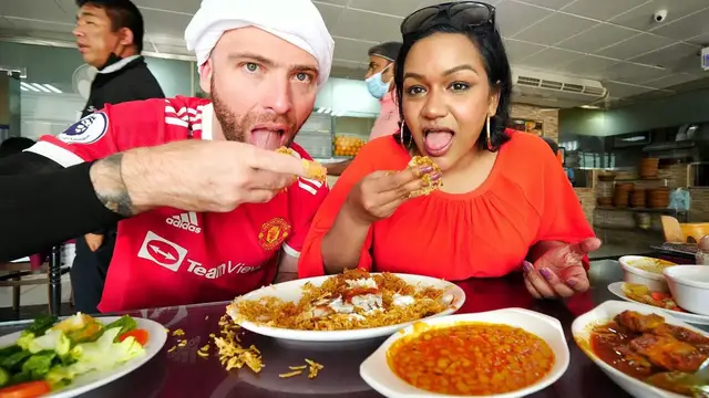 'Video thumbnail for ARABIC & INDIAN FOOD at Roadside DHABA from Abu Dhabi to Dubai, UAE'