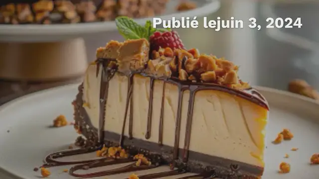 'Video thumbnail for Gâteau au Fromage Beurre de Cacahuète: Recette Délicieuse'