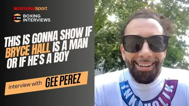 'Video thumbnail for Bryce Hall BKFC Opponent "I Guess He Got Some Ego To Prove, I'll Punch Him In The Face" - Gee Perez'