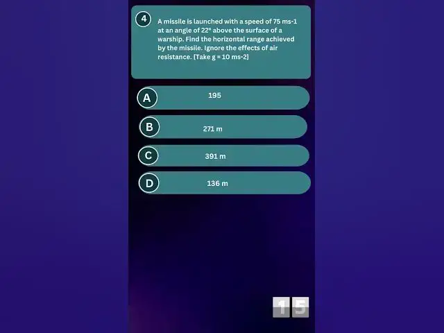 'Video thumbnail for Physics 2023 Past Question 4 JAMB (QUIZ)#jambpastquestions #quiz'