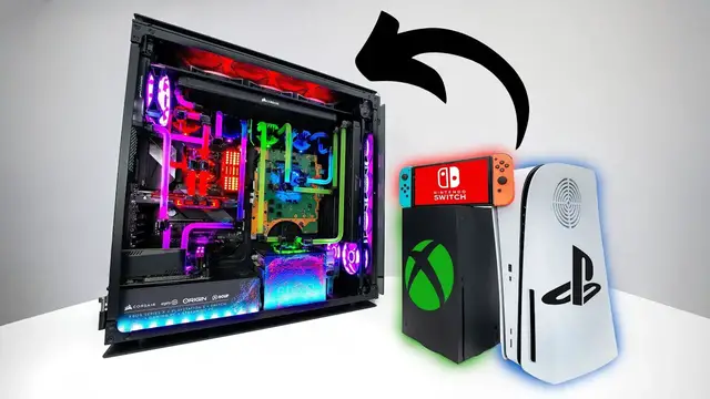 'Video thumbnail for Every Game Console in ONE — (PS5, XBOX, Nintendo Switch and Gaming PC) — ORIGIN BIG O V3'
